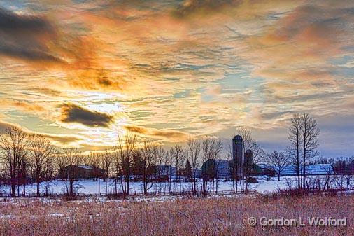 Clouded Sunrise_22032+3-2.jpg - Photographed near Lombardy, Ontario, Canada.
